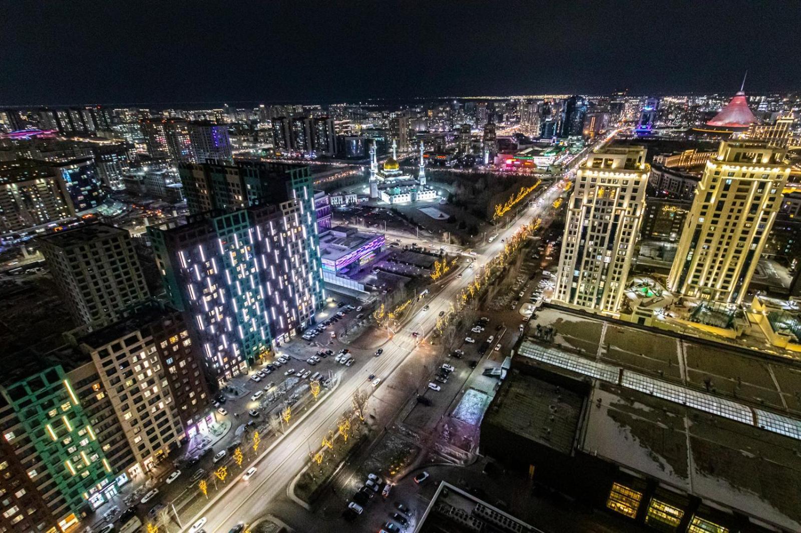 Studio On Dostyq Street 5 Floor 25 Astana Exterior foto